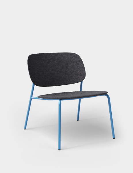 Hale PET Lounge Chair - Colour Frame